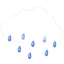 Light rain shower